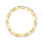 Acerra - East to West Marquise Shape Diamond Eternity Band - Gem Jewelers Co