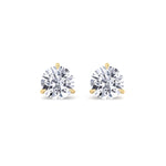 1CT T.W Round Natural Diamond Studs in 14K Gold ( Super Deal) - Gem Jewelers Co