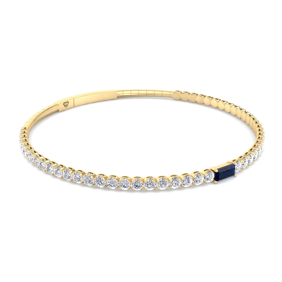 baguette-sapphire-round-diamond-flexible-bangle-in-solid-yellow-band