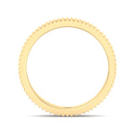 Franco - Unisex 5mm Fluted Gold Band - Gem Jewelers Co