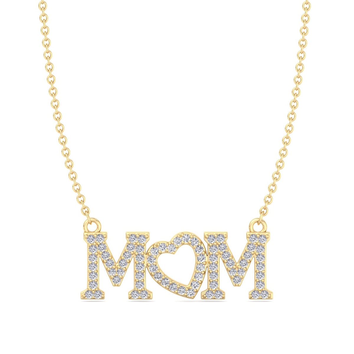 mom-diamond-pendant-necklace-in-yellow-gold