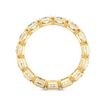 Griseldi - Radiant Shape Bezel Set Diamond Eternity Band - Gem Jewelers Co