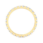 Super Deal - 1.00CT T.W Round Brilliant VS2 Clarity, G Color Natural Diamond Eternity Band U-Prong Setting - Gem Jewelers Co
