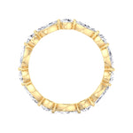 Daria - Marquise and Round Eternity Wedding Band - Gem Jewelers Co