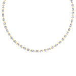 Selani - Multi Shape Diamond Tennis Necklace - Gem Jewelers Co