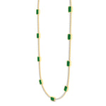 natural-diamond-green-emerald-station-tennis-necklace-14K-solid-gold-jewelry