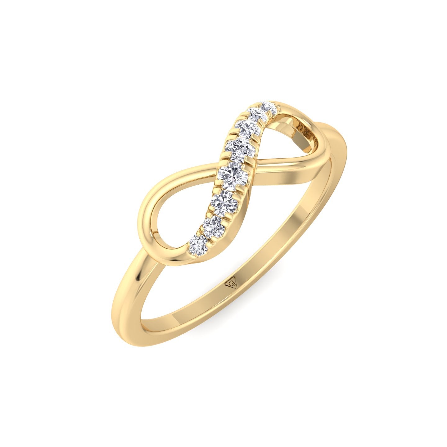 Elena - Diamond Infinity Band - Gem Jewelers Co