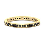 black-diamond-wedding-band-in-solid-yellow-gold