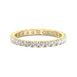Super Deal - 1.00CT T.W Round Brilliant VS2 Clarity, G Color Natural Diamond Eternity Band U-Prong Setting - Gem Jewelers Co