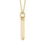 Isidoro - Men's Diamond Tag Pendant - Gem Jewelers Co