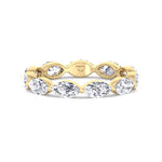 Acerra - East to West Marquise Shape Diamond Eternity Band - Gem Jewelers Co