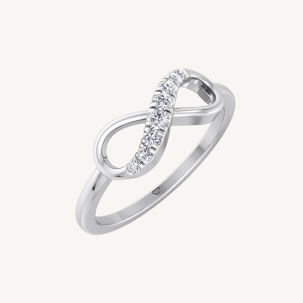 Diamond Infinity Band