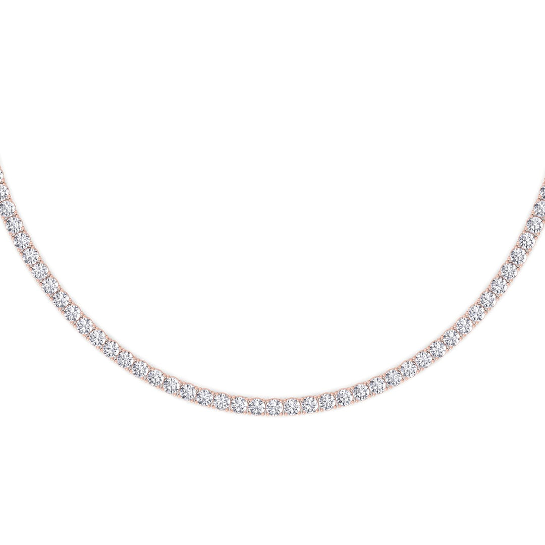 diamond-tennis-necklace-in-14k-rose-gold