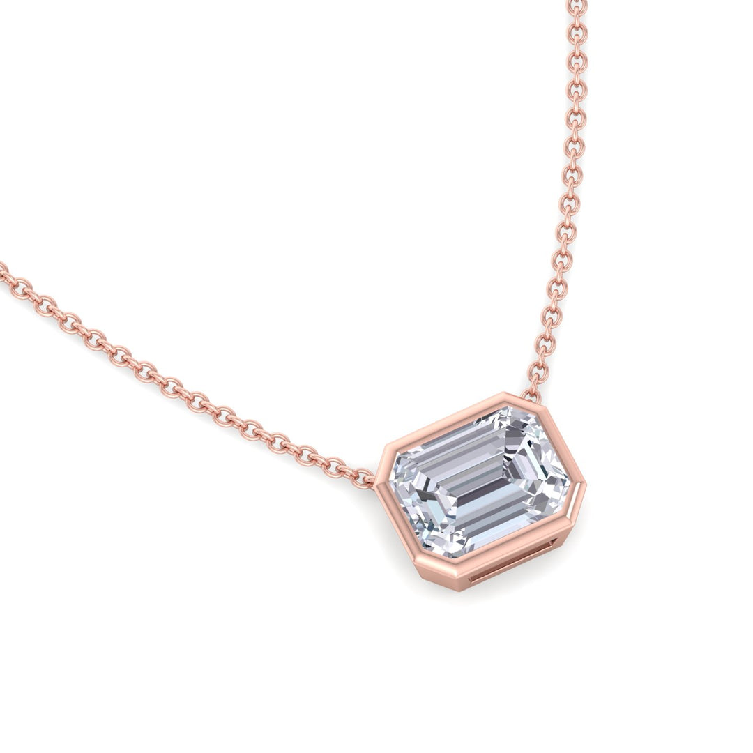 emerald-cut-diamond-pendant-necklace-18k-rose-gold