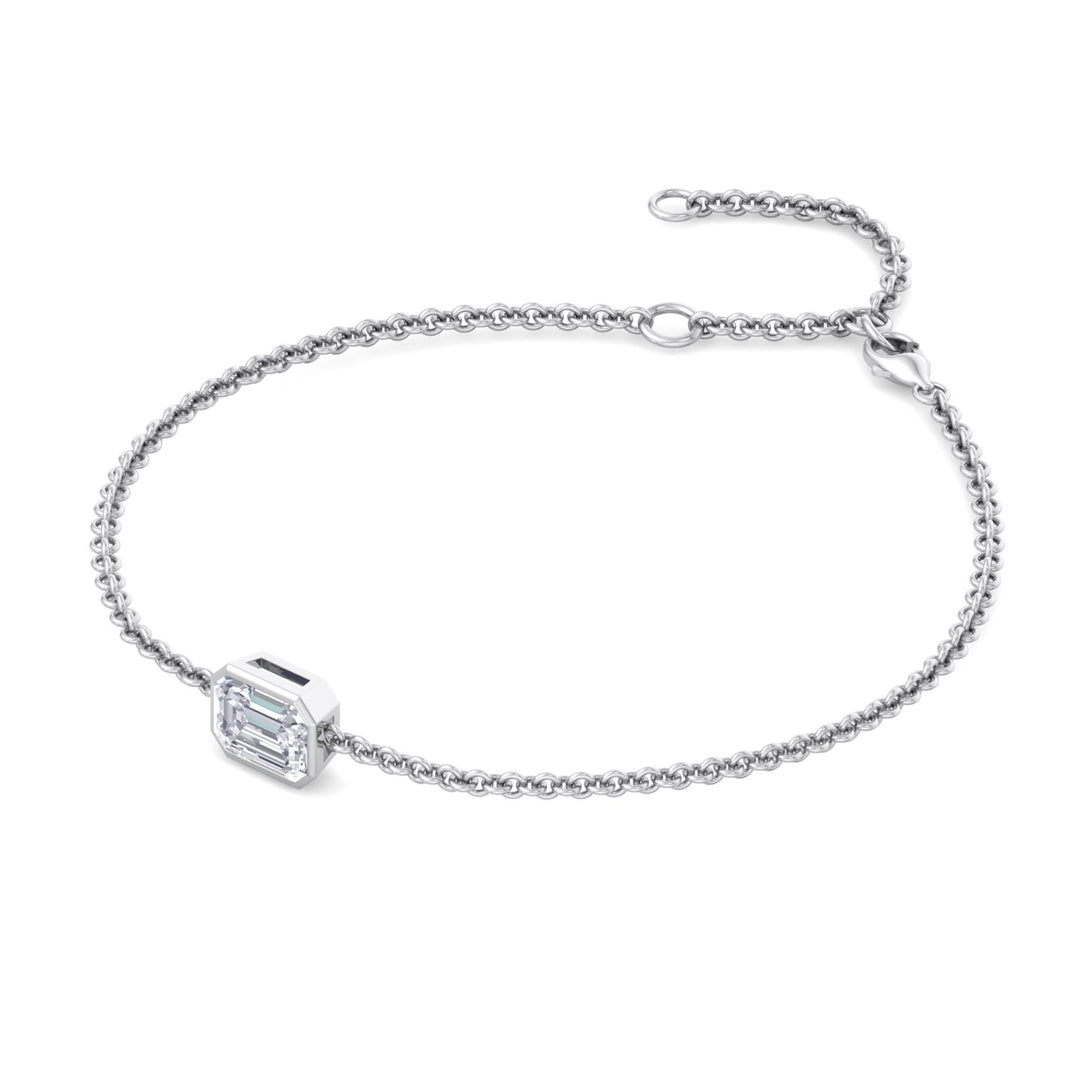 emerald-cut-bezel-set-diamond-bracelet-in-14k-white-gold-chain