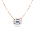emerald-cut-diamond-pendant-necklace-solid-rose-gold