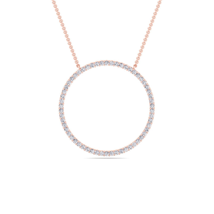 rose-gold-big-circle-diamond-necklace