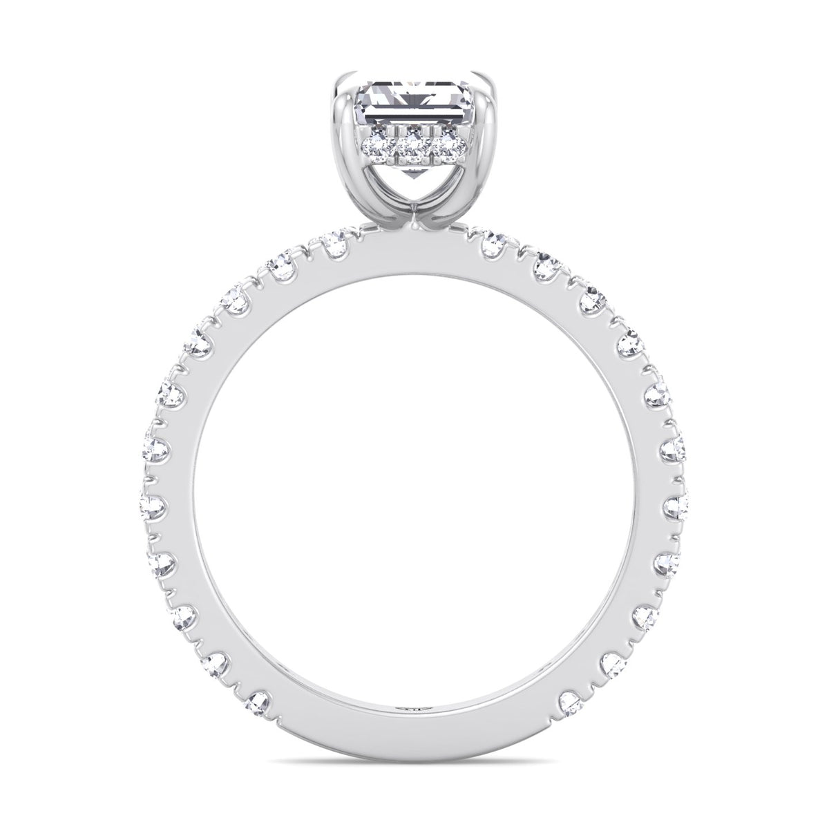 emerald-cut-diamond-engagement-ring-with-hidden-halo-and-side-stones-white-gold
