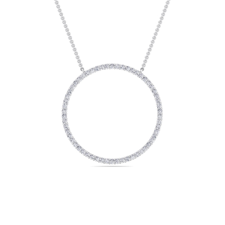 white-gold-big-circle-diamond-necklace