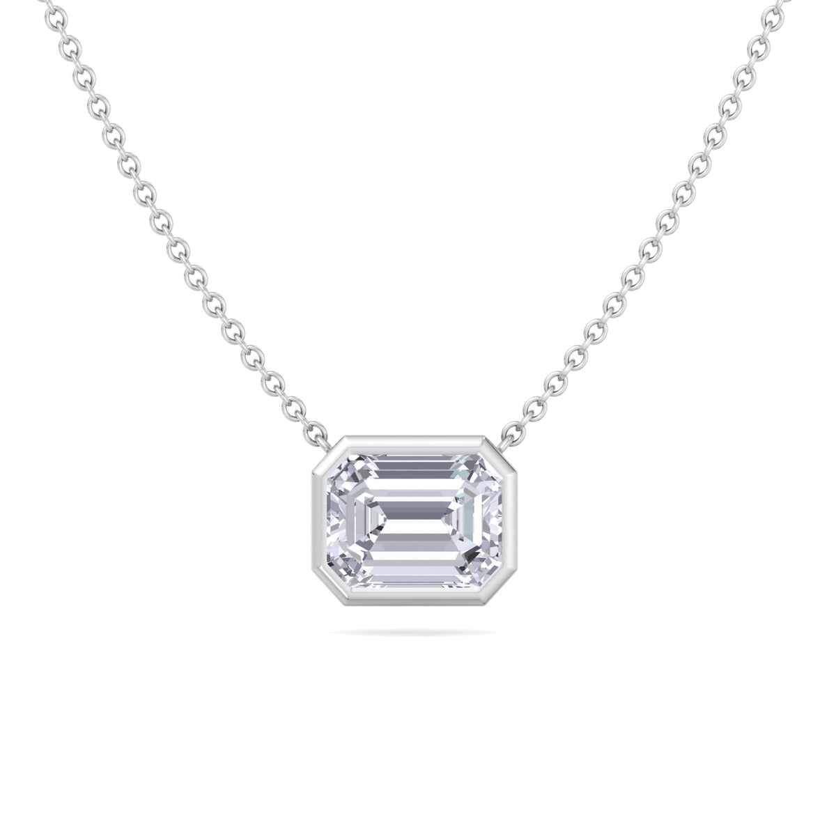emerald-cut-diamond-pendant-necklace-solid-white-gold