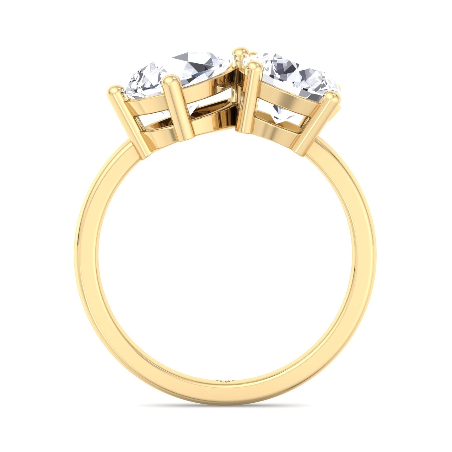 2-carat-pear-and-round-cut-double-diamond-engagement-ring-in-yellow-gold