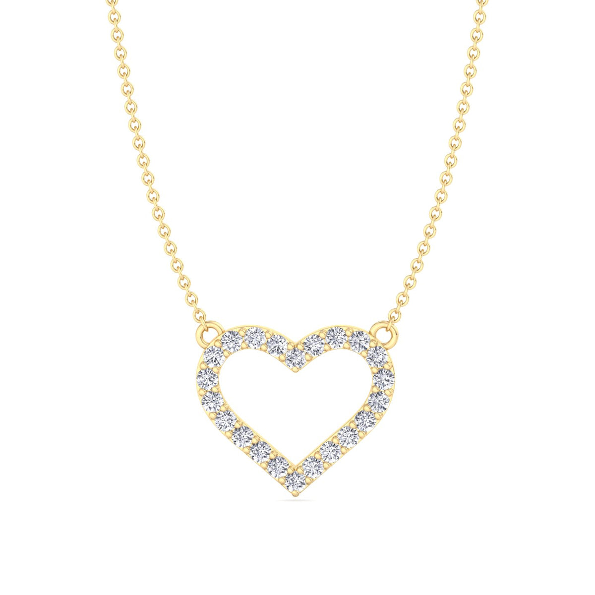 heart-shape-diamond-pendant-necklace-in-yellow-gold