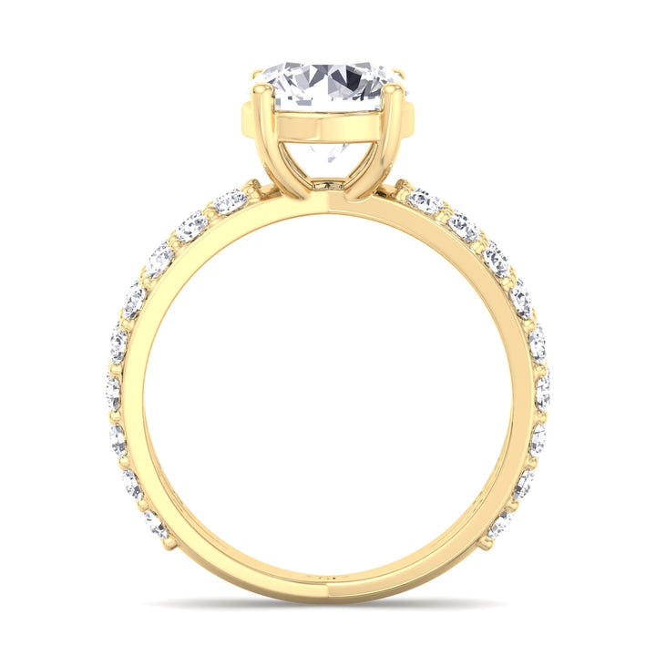 split-double-band-round-diamond-ring-with-side-stones-yellow-gold