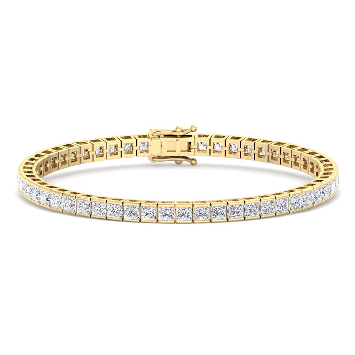 princess-cut-diamond-tennis-bracelet-channel-setting-in-solid-yellow-gold