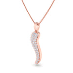 diamond-italian-horn-pendant-rose-gold-with-chain