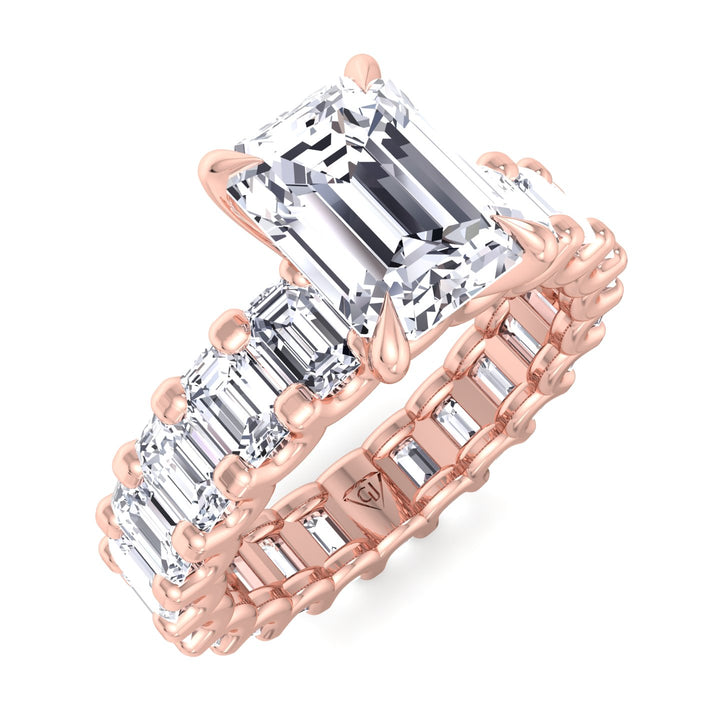 4-carat-emerald-cut-diamond-eternity-engagement-ring-u-prong-setting-in-solid-rose-gold