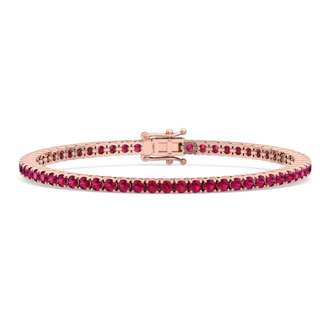 7-carat-round-cut-red-ruby-tennis-bracelet-in-solid-rose-gold