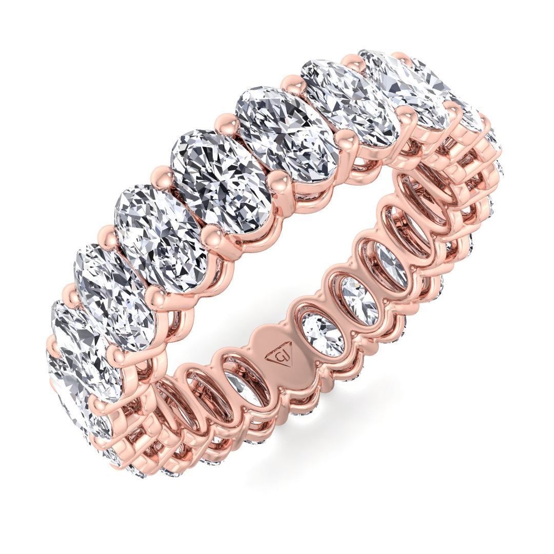 oval-cut-diamond-eternity-band-in-solid-rose-gold