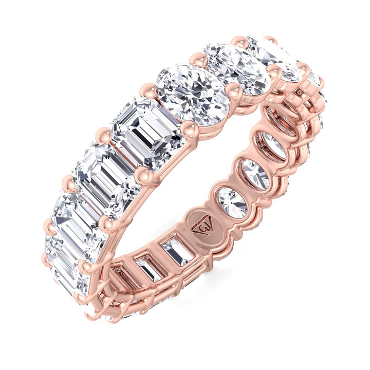 4-carat-double-shape-oval-and-emerald-diamond-eternity-band-in-solid-rose-gold