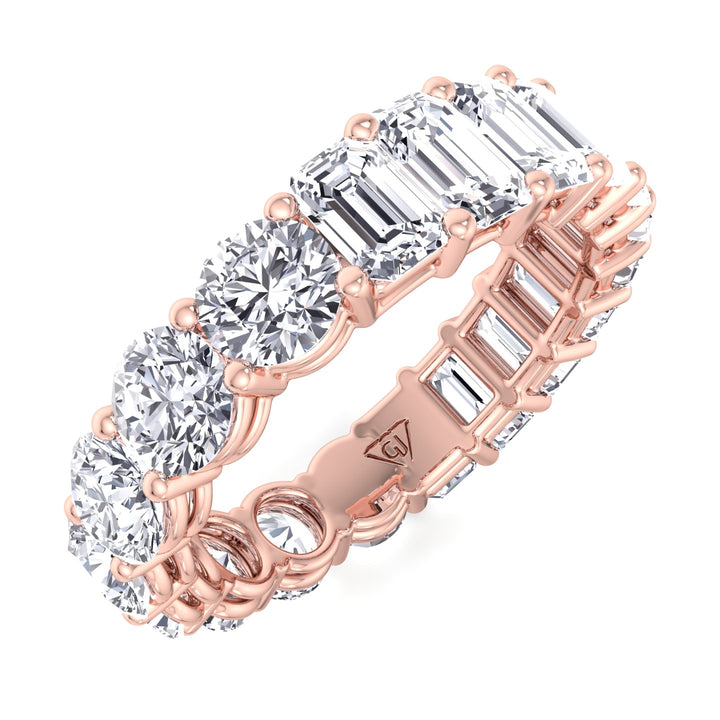 4-carat-prong-set-round-cut-and-emerald-cut-diamond-eternity-band-in-solid-rose-gold