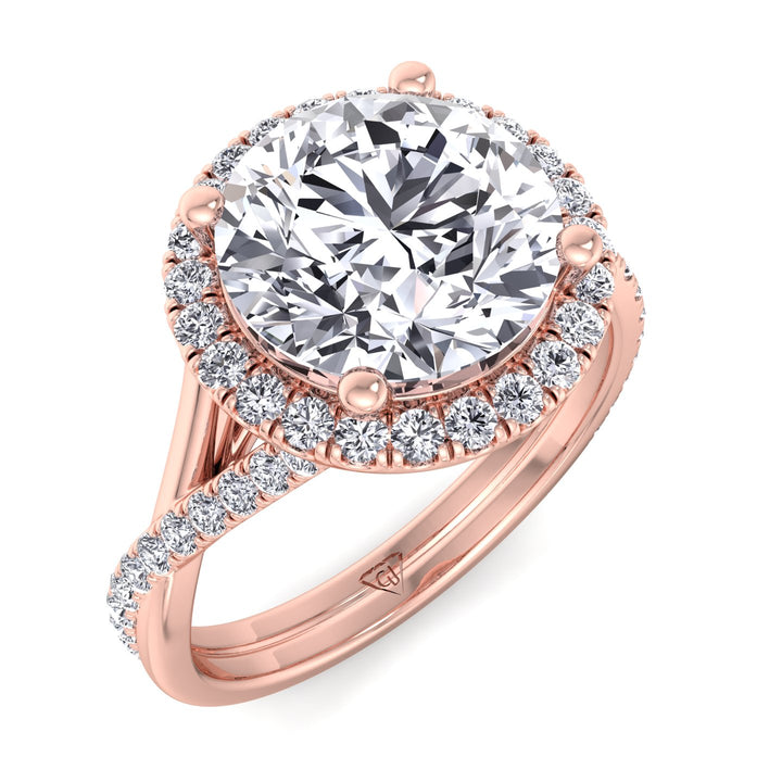 round-cut-diamond-halo-crossover-band-ring-in-solid-rose-gold