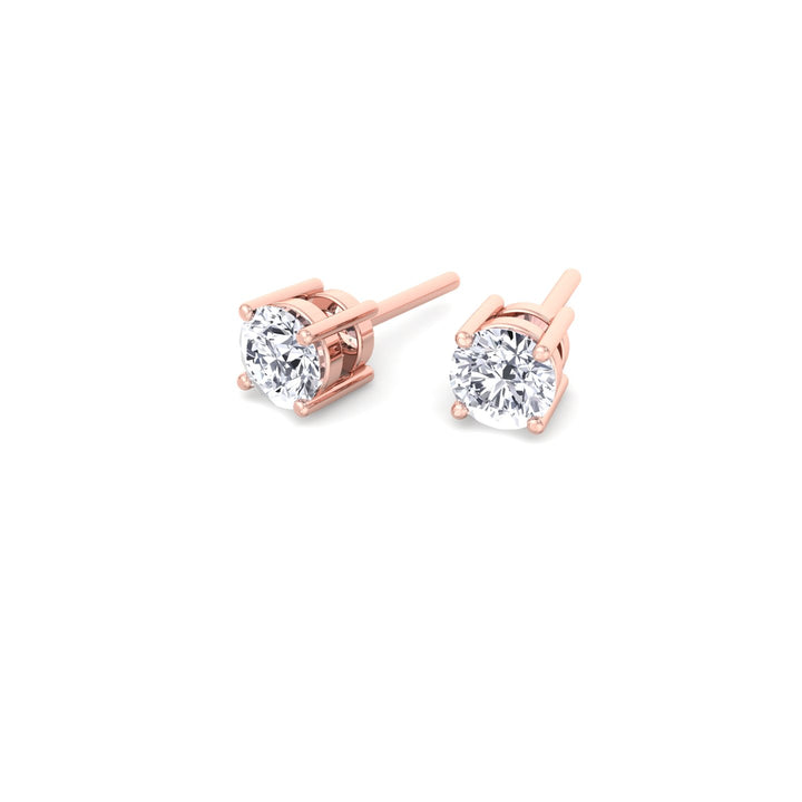 round-diamond-stud-earrings-in-rose-gold