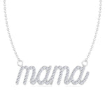 Matera- Mama Diamond and Gold Necklace - Gem Jewelers Co