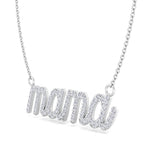 Matera- Mama Diamond and Gold Necklace - Gem Jewelers Co