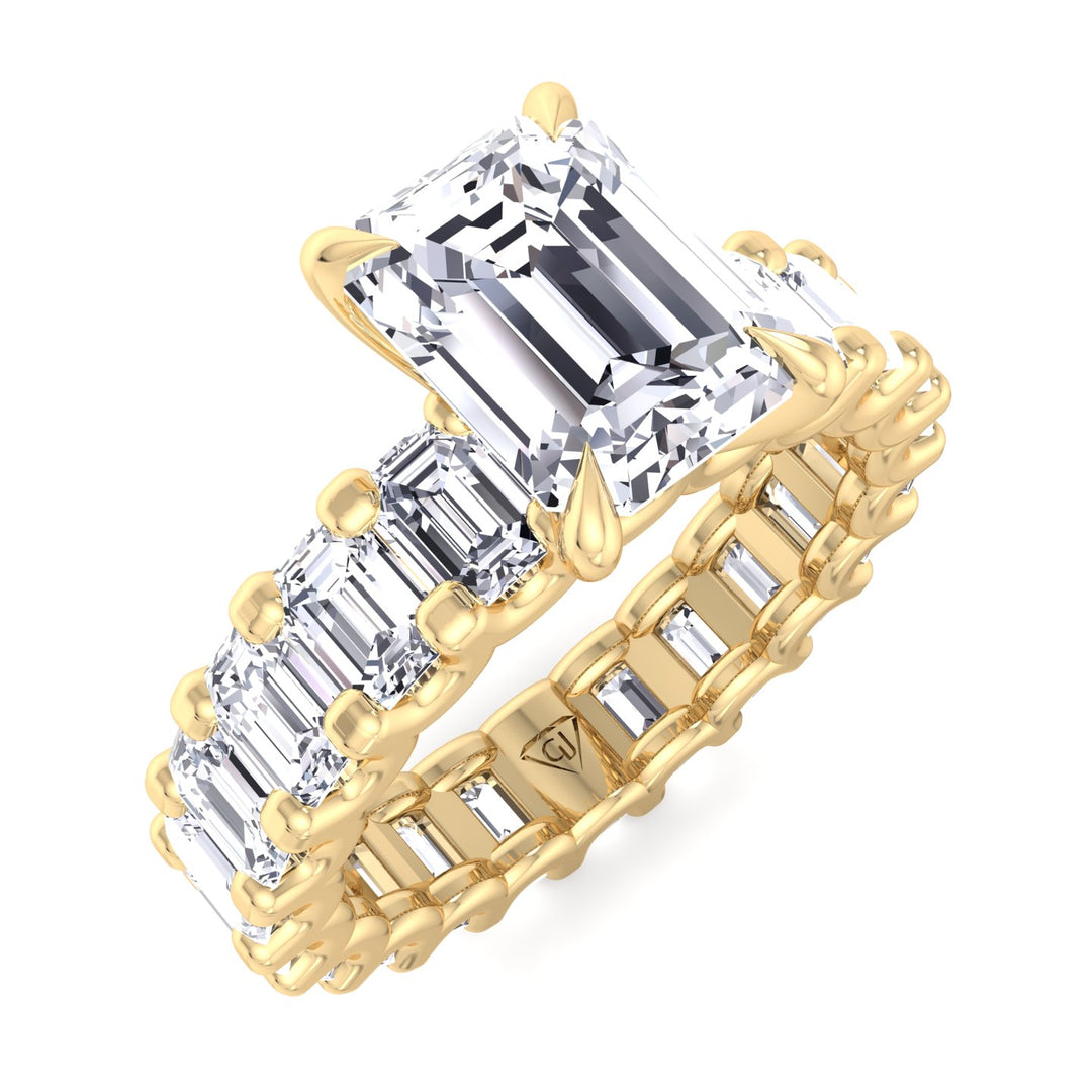 4-carat-emerald-cut-diamond-eternity-engagement-ring-u-prong-setting-in-solid-yellow-gold