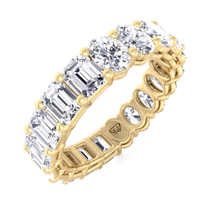 4-carat-double-shape-oval-and-emerald-diamond-eternity-band-in-solid-yellow-gold