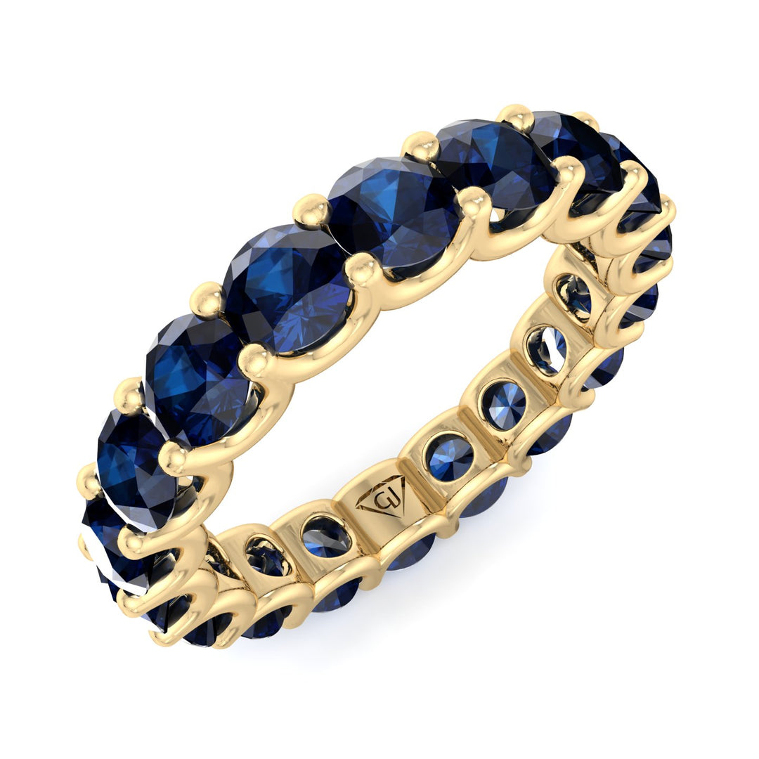 prong-setting-round-cut-blue-sapphire-eternity-band-solid-yellow-gold