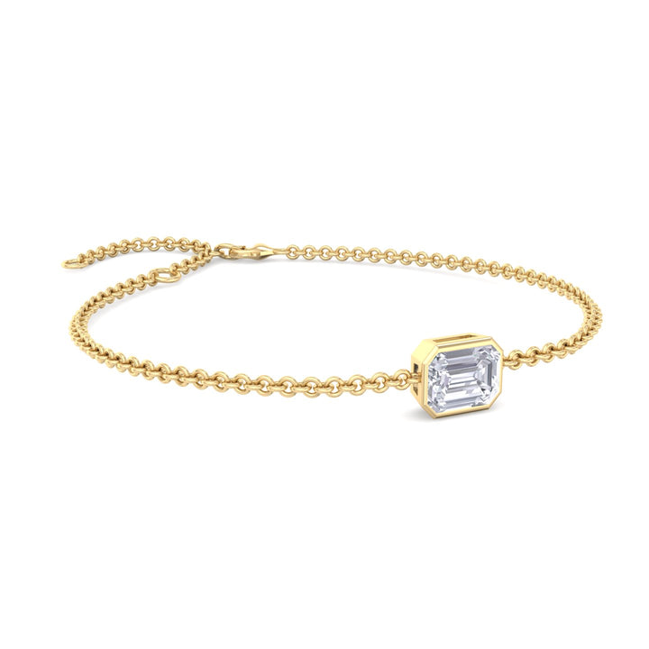emerald-cut-bezel-set-diamond-bracelet-in-14k-yellow-gold-chain