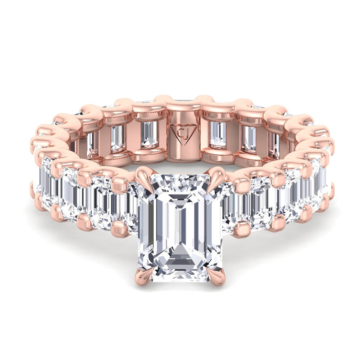 6-carat-emerald-cut-diamond-eternity-engagement-ring-u-prong-setting-in-solid-rose-gold