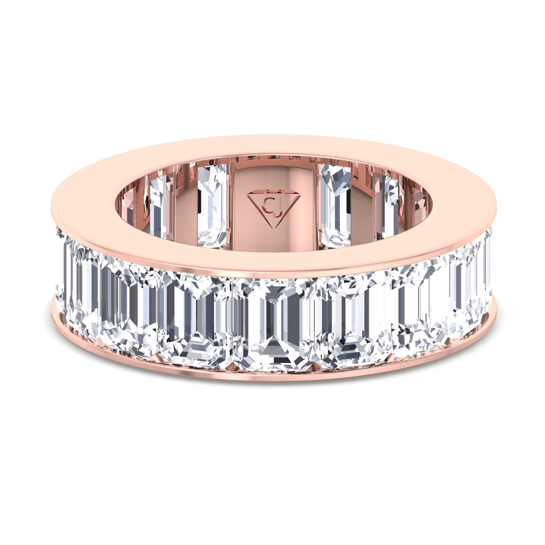 channel-set-emerald-cut-diamond-eternity-band-in-solid-rose-gold