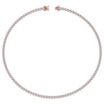 crown-prong-diamond-tennis-necklace-rose-gold