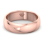 Kolt - Unisex Gold 6mm Band - Gem Jewelers Co