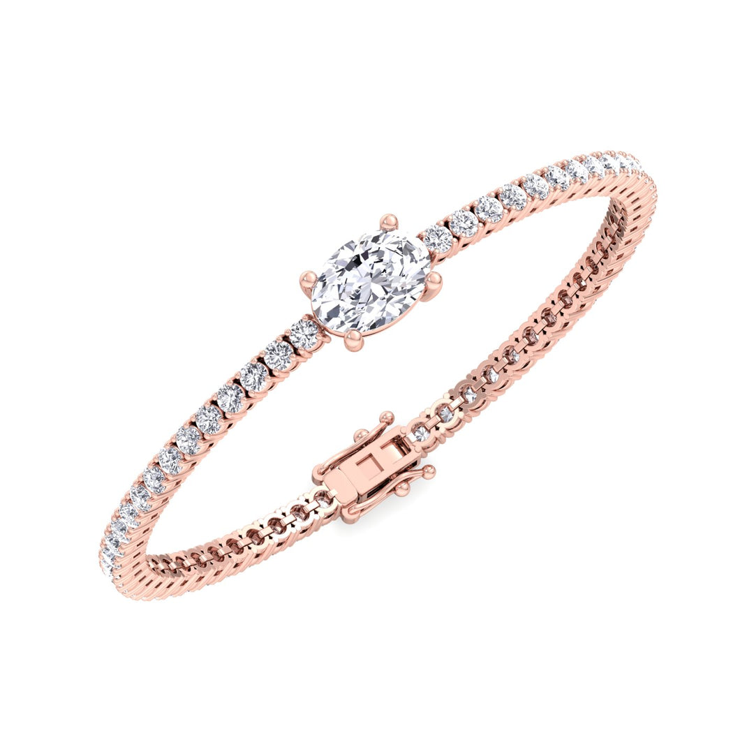 oval-cut-center-stone-diamond-tennis-bracelet-solid-14k-rose-gold