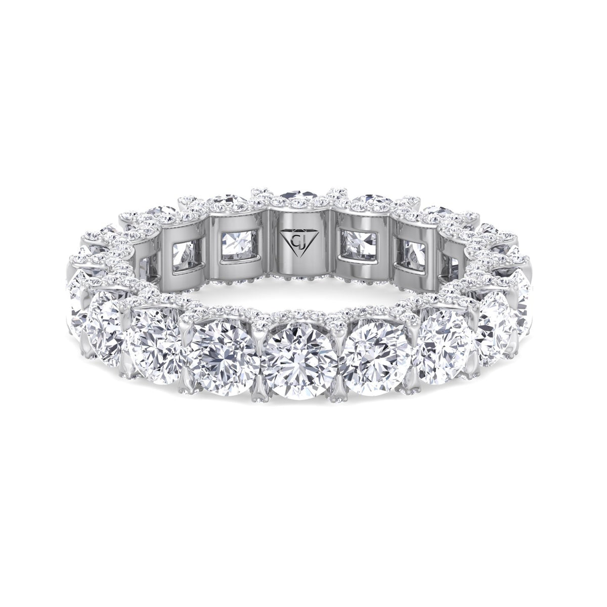 hidden-halo-round-diamond-eternity-band-in-platinum