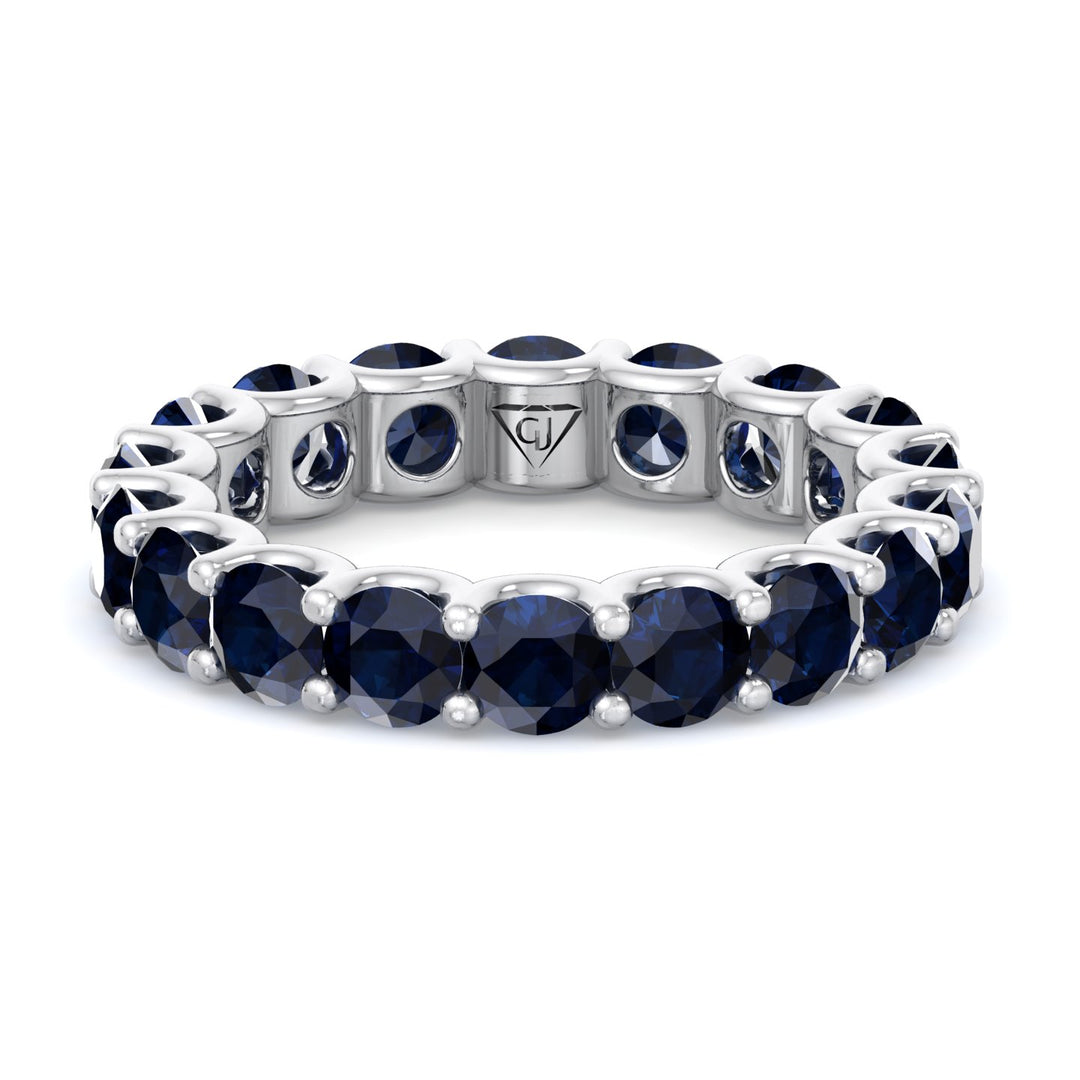 prong-setting-round-cut-blue-sapphire-eternity-band-solid-white-gold