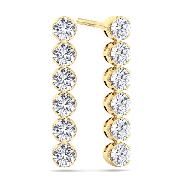 diamond-tennis-earrings-in-yellow-gold